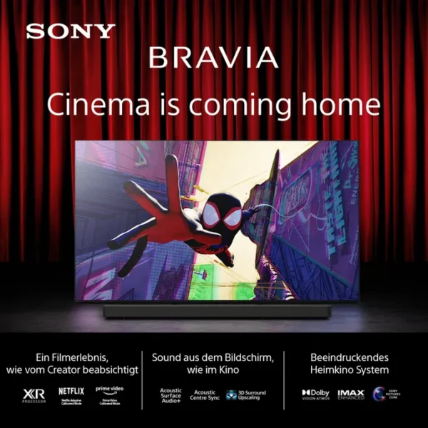 Sony BRAVIA 7 K-65XR70 QLED (XR l Mini LED) 4K HDR Smart TV – Bild 2