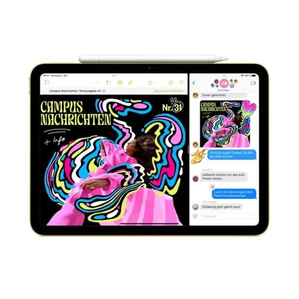 Apple iPad 11" 11th Generation Wi-Fi + Cellular 128 GB Pink MD7J4TY/A – Bild 4