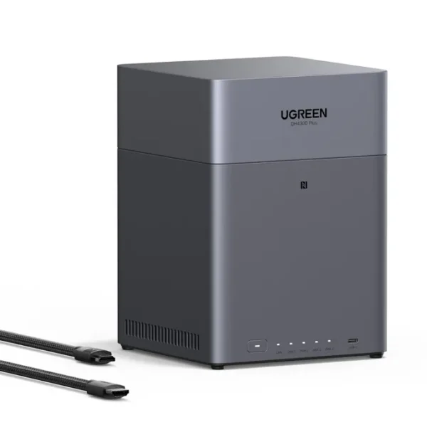 UGREEN NASync DH4300 Plus NAS System 4-Bay EU 16TB inkl. 4x Toshiba NAS HDD N300 – 4TB – Bild 4