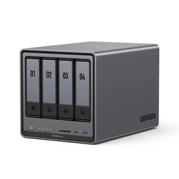 UGREEN NASync DXP4800 Plus NAS System 4-Bay 32TB inkl. 2x Seagate IronWolf ST16000NT001 16 TB – Bild 2
