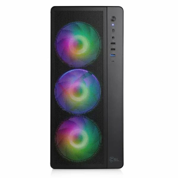 CSL Gaming PC M12050H R5-5600 16GB/1TB SSD RTX 5060Ti Win 11 – Bild 3
