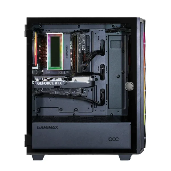 Hyrican GAMEMAX MegaDeal Diamond BK SET2697 7795 Ryzen 5 5500 16GB 1TB SSD RTX 5050 + MSI MAG 32C6X Curved Monitor 80cm (32") – Bild 3