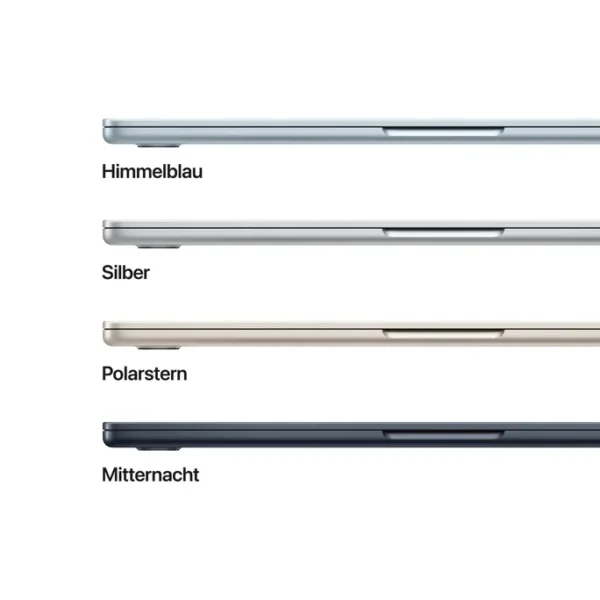 Apple MacBook Air 13,6" 2025 M4/16/2TB SSD 10C GPU Mitternacht BTO – Bild 3
