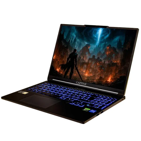 Captiva Notebook Highend Gaming I95-054GE 16" WQXGA Core i7-14650HX 64GB/2TB SSD RTX5070 Win 11 – Bild 2